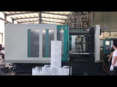 Máquina de moldeo por inyección 7800KN con lubricación y enfriamiento automáticos