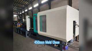 Máquina de inyección de carrera de cierre de molde de 450 mm