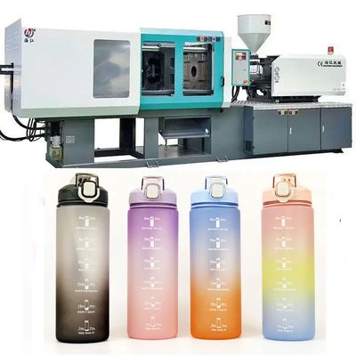 Velocidad de inyección 300-400 Cm3/sec Máquina de moldeo de control PLC de 80 toneladas