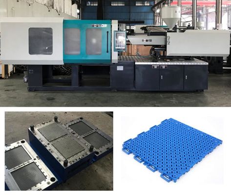 Elástico de la alta precisión de la máquina horizontal del moldeo a presión y seguro coloridos
