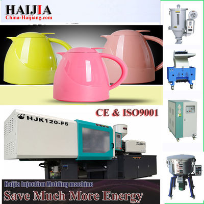 El plástico disponible platea las tazas que hacen que el moldeo a presión hidráulico trabaja a máquina poder del motor de la bomba 15kW